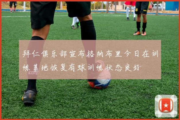 拜仁俱乐部宣布格纳布里今日在训练基地恢复有球训练状态良好